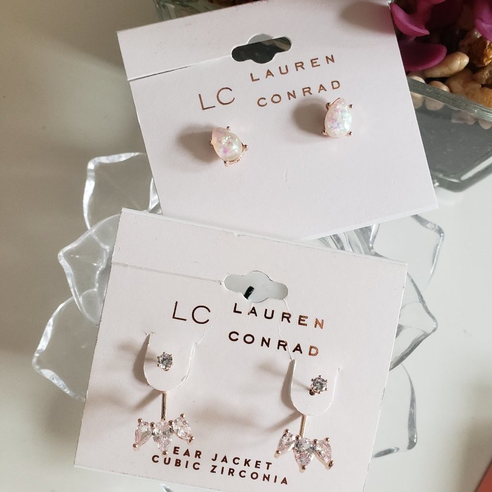 NWT 2 LC Lauren Conrad Earrings! Beautiful!